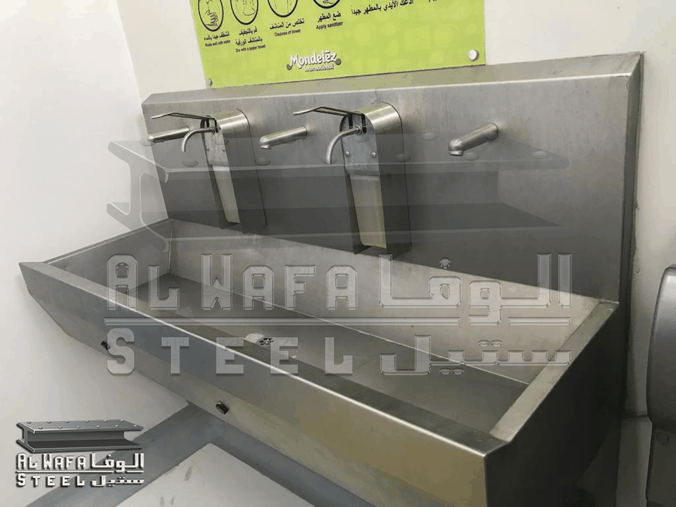 Multi-Station Industrial Stainless Steel Wash & Sterilization Sinks