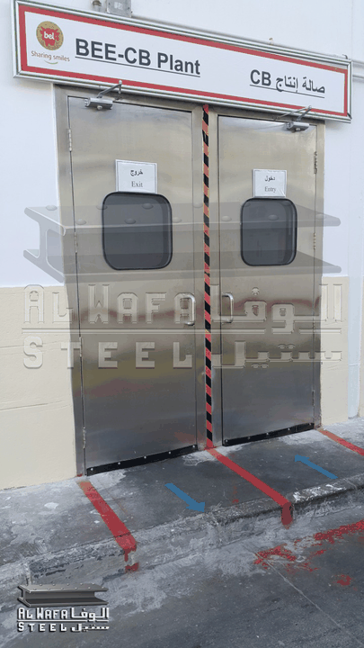 Stainless Steel Doors Supply & Installation